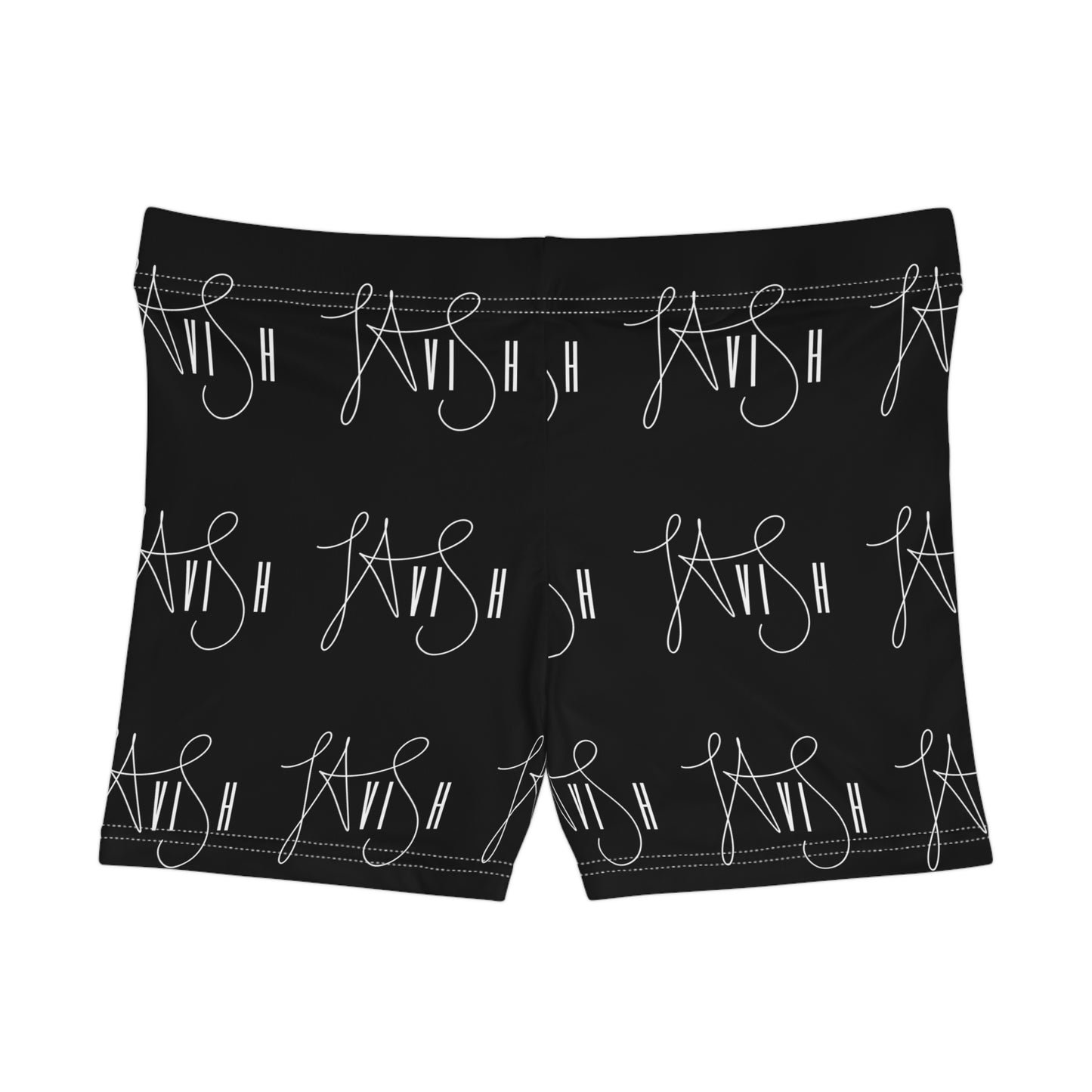 Lavish Logo Black Women's Shorts