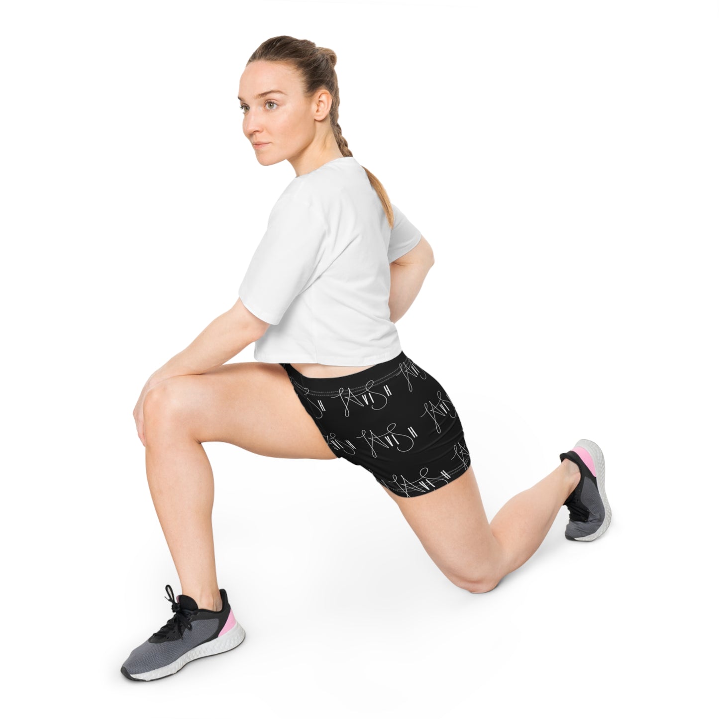 Lavish Logo Black Women's Shorts