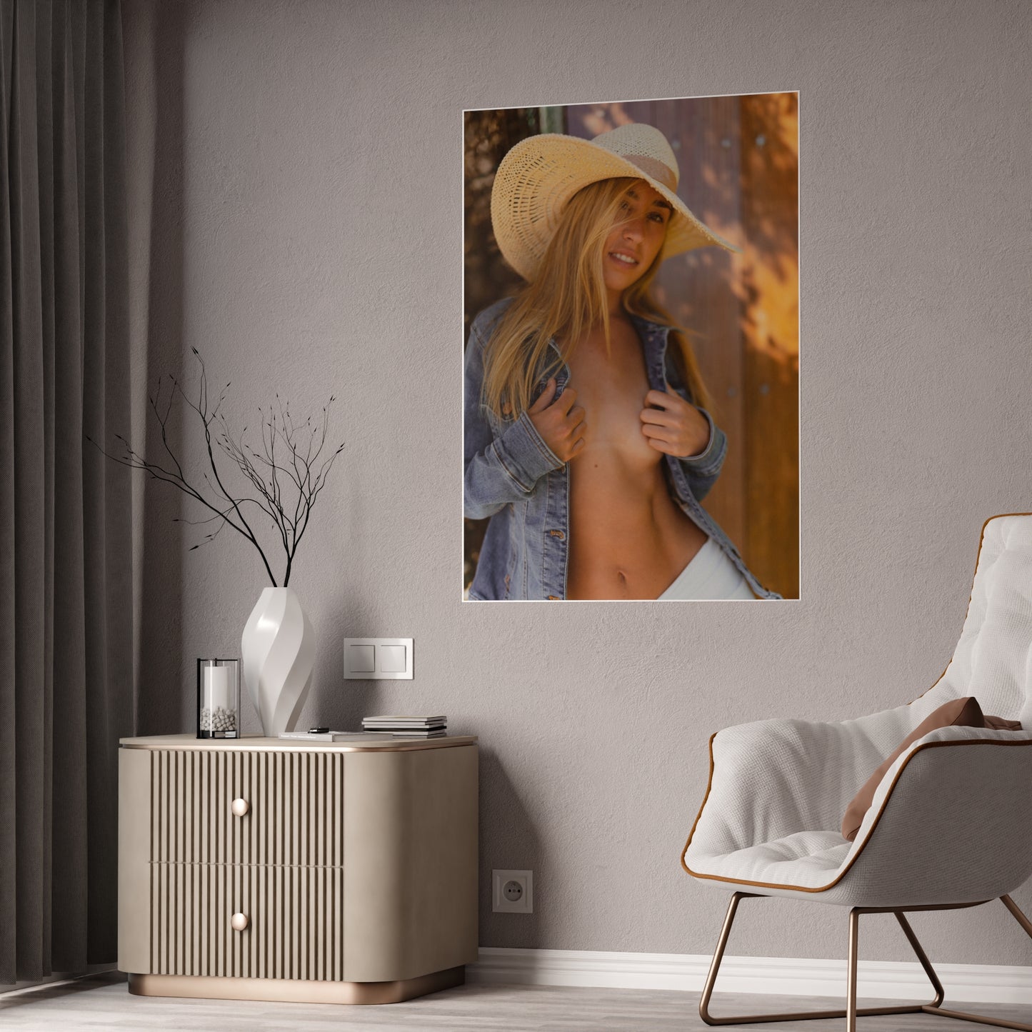 LauLau Malibu Cowgirl - Lavish Poster