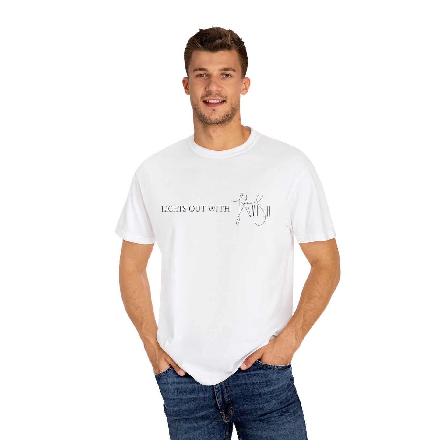 DJ THE UNPXCTD X MICKY VICE Lights Out With Lavish By LauLau T-shirt