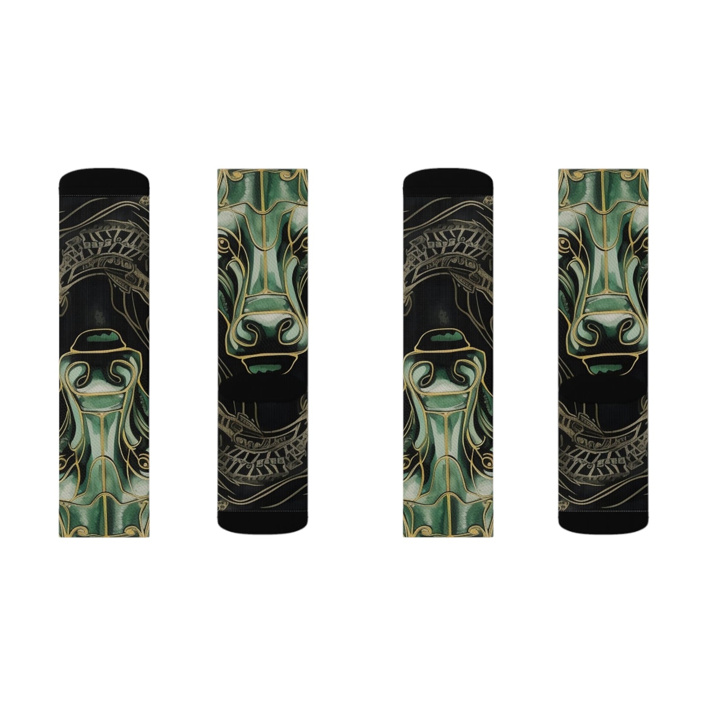 Bull Market Green Socks