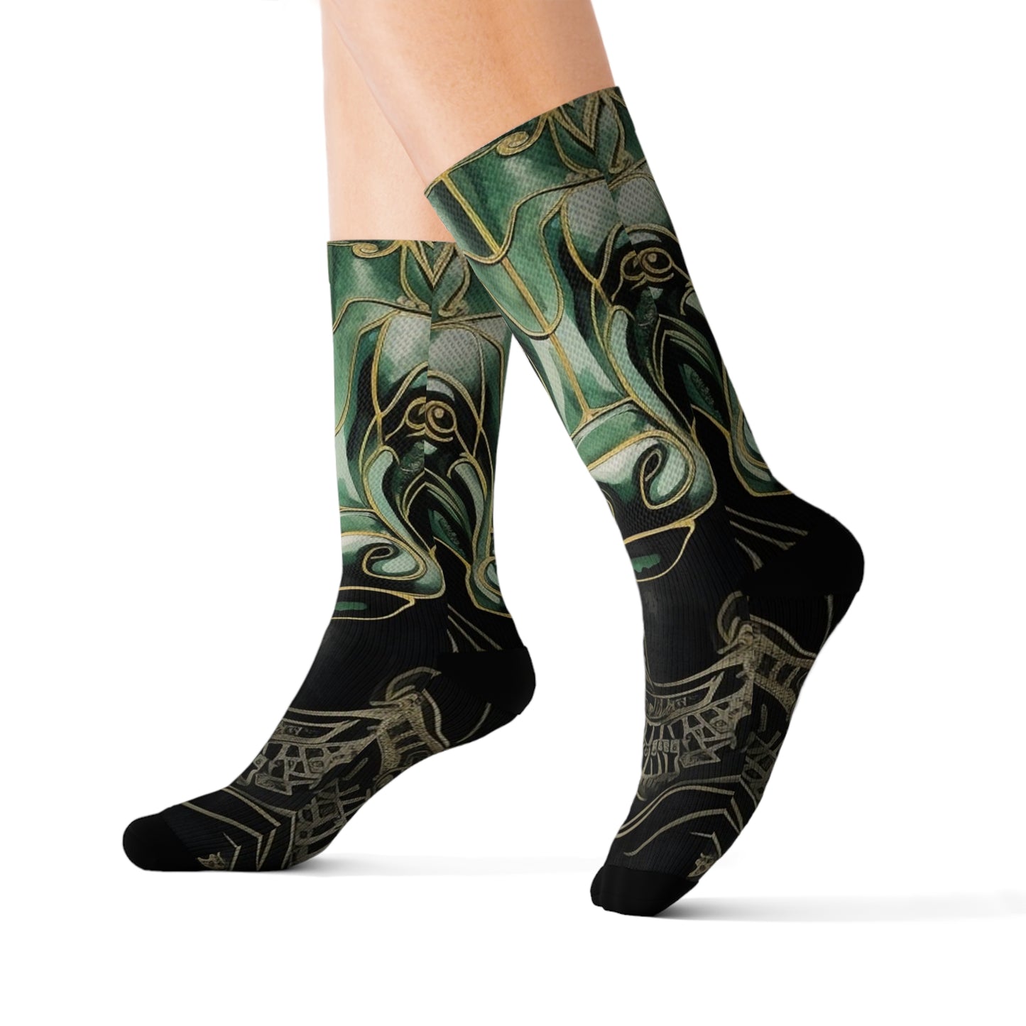 Bull Market Green Socks