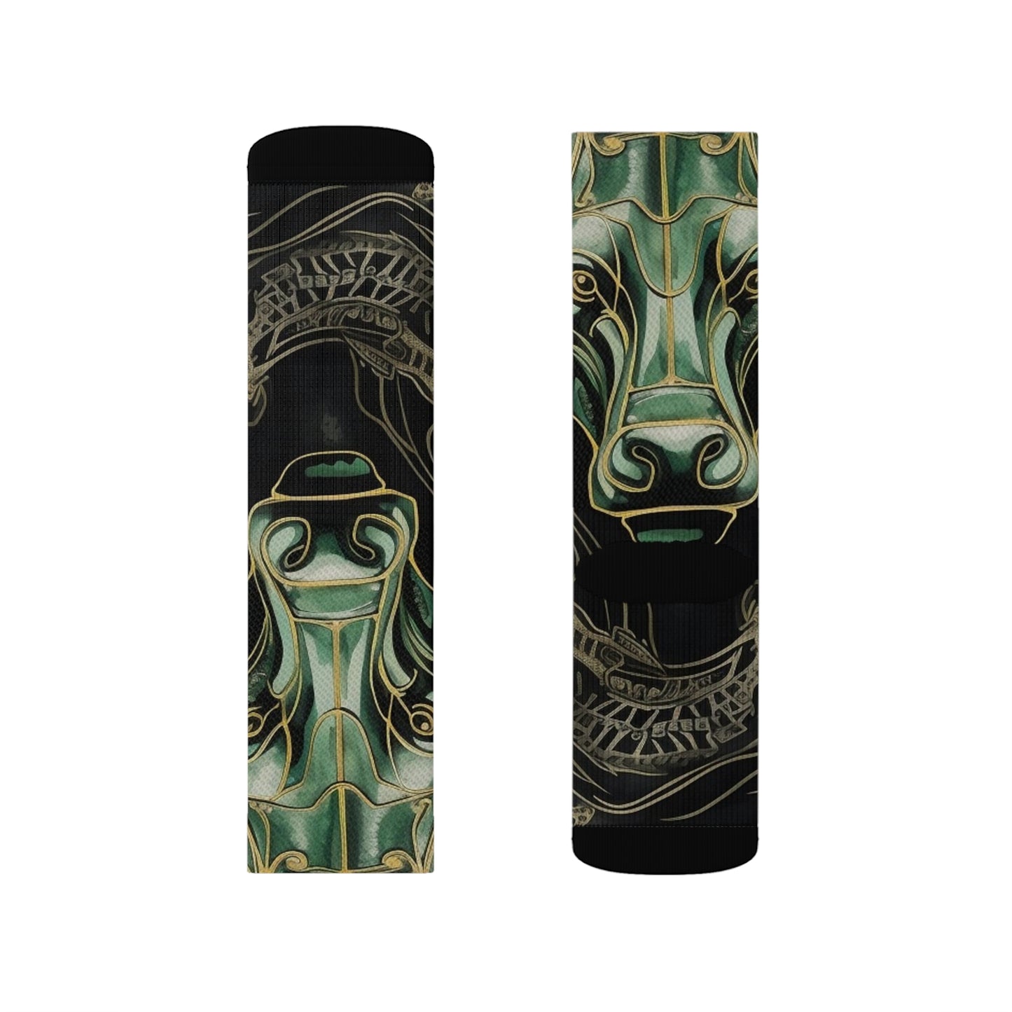 Bull Market Green Socks