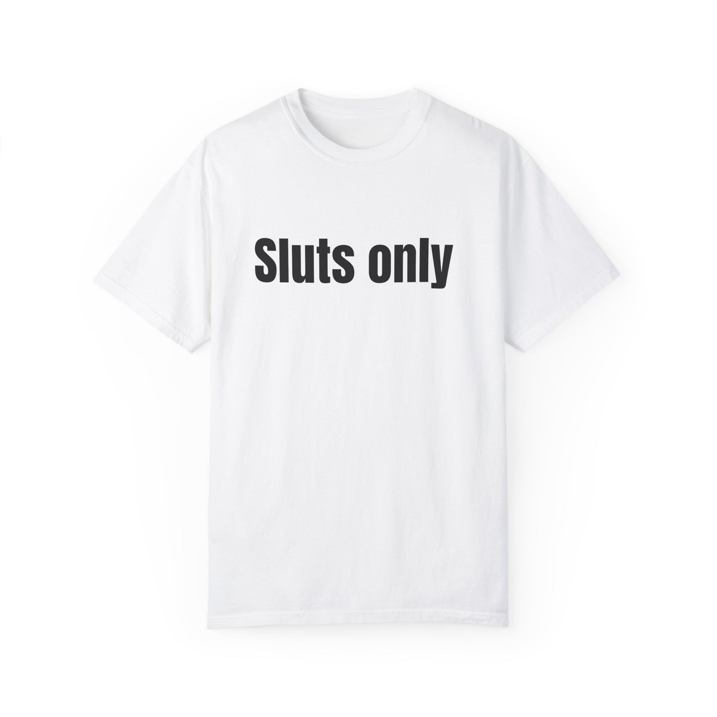 Sluts only Sticky Palms Productions T-shirt