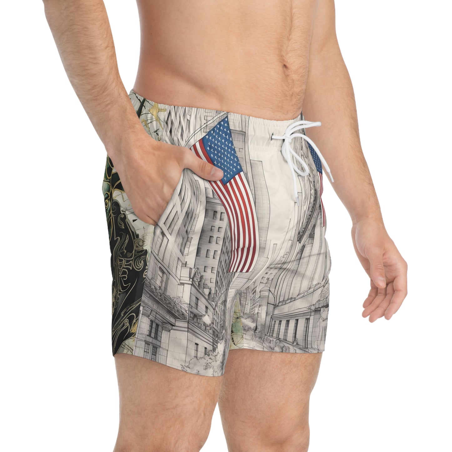 New York Bull Run Swim Trunks