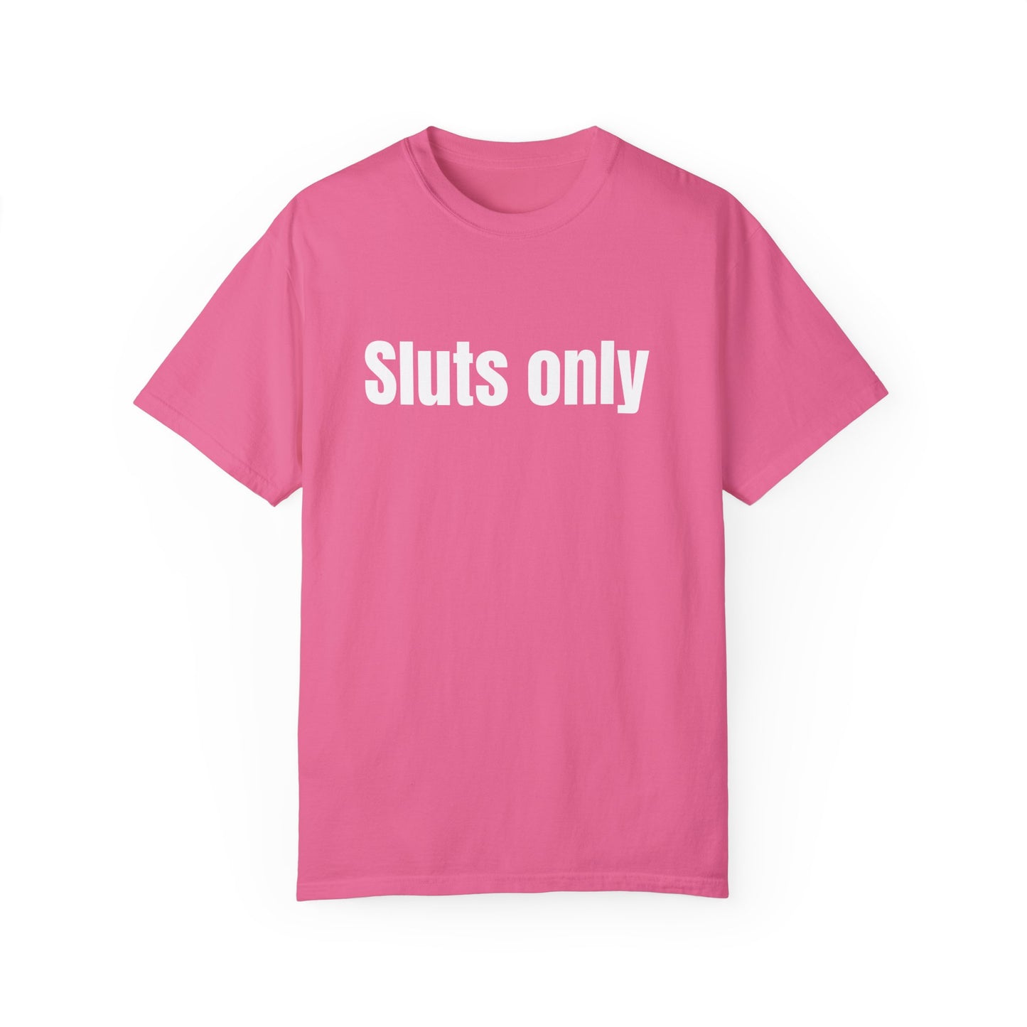 Sluts only Sticky Palms Productions T-shirt